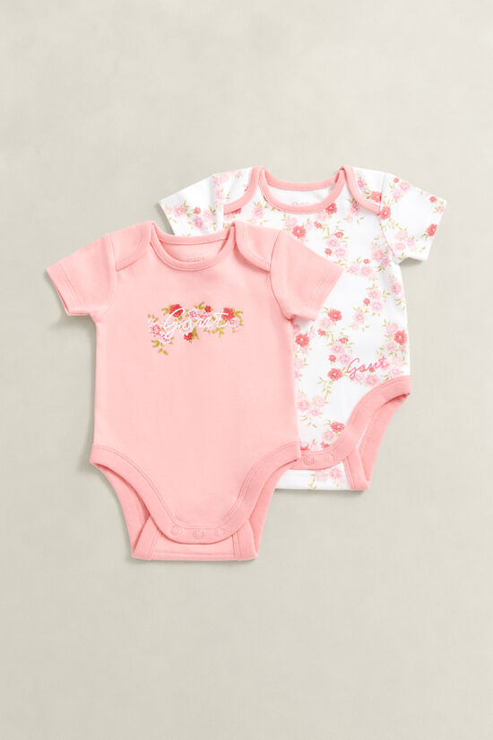 Baby Girls 2er-Pack Strampler mit Blumenprint