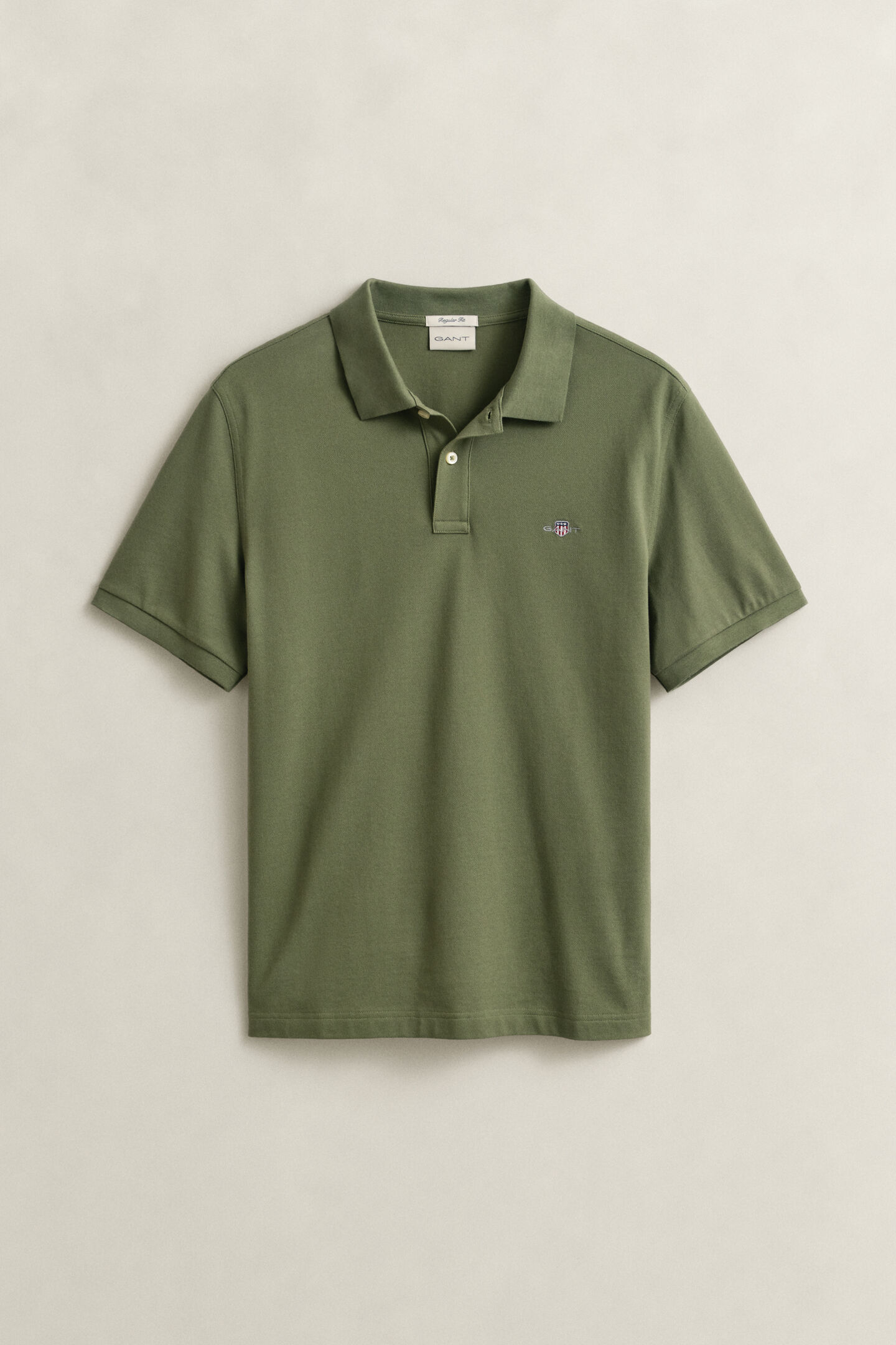 Regular Fit Shield Piqu&eacute; Poloshirt