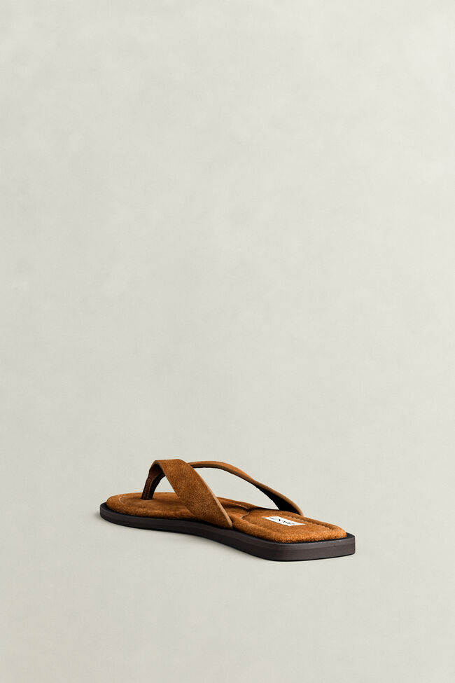 Sunlaz Sandale aus Veloursleder