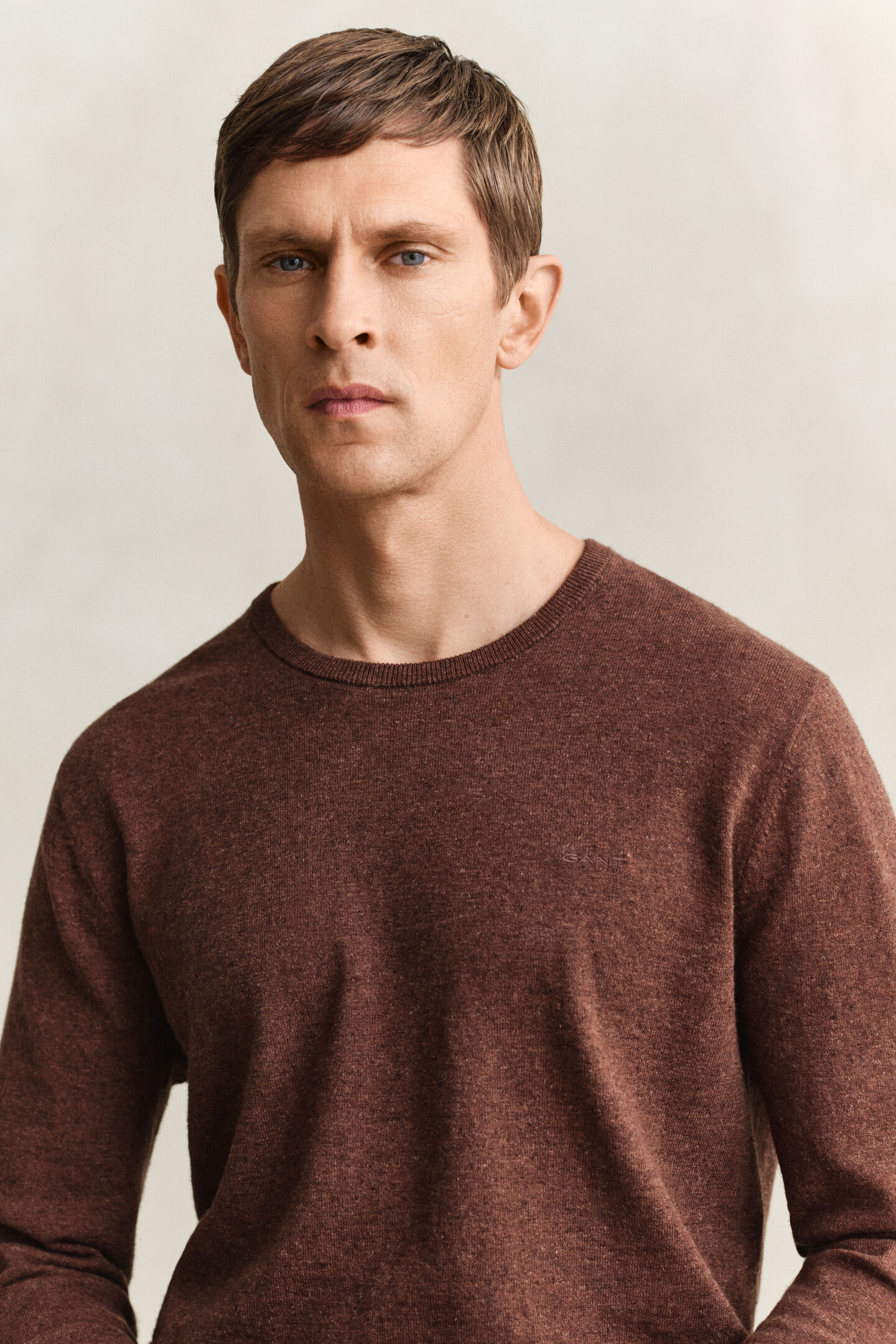 Pullover aus Baumwollmix-Flammgarn