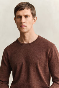 Pullover aus Baumwollmix-Flammgarn