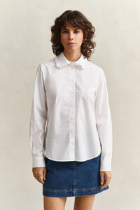 R&uuml;schenbluse aus Baumwolle