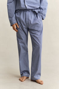 Gingham Pyjama aus Popeline