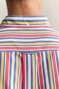 Bunt gestreiftes Popeline-Hemd