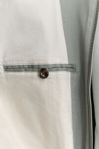 Windcheater Jacke aus Baumwolle