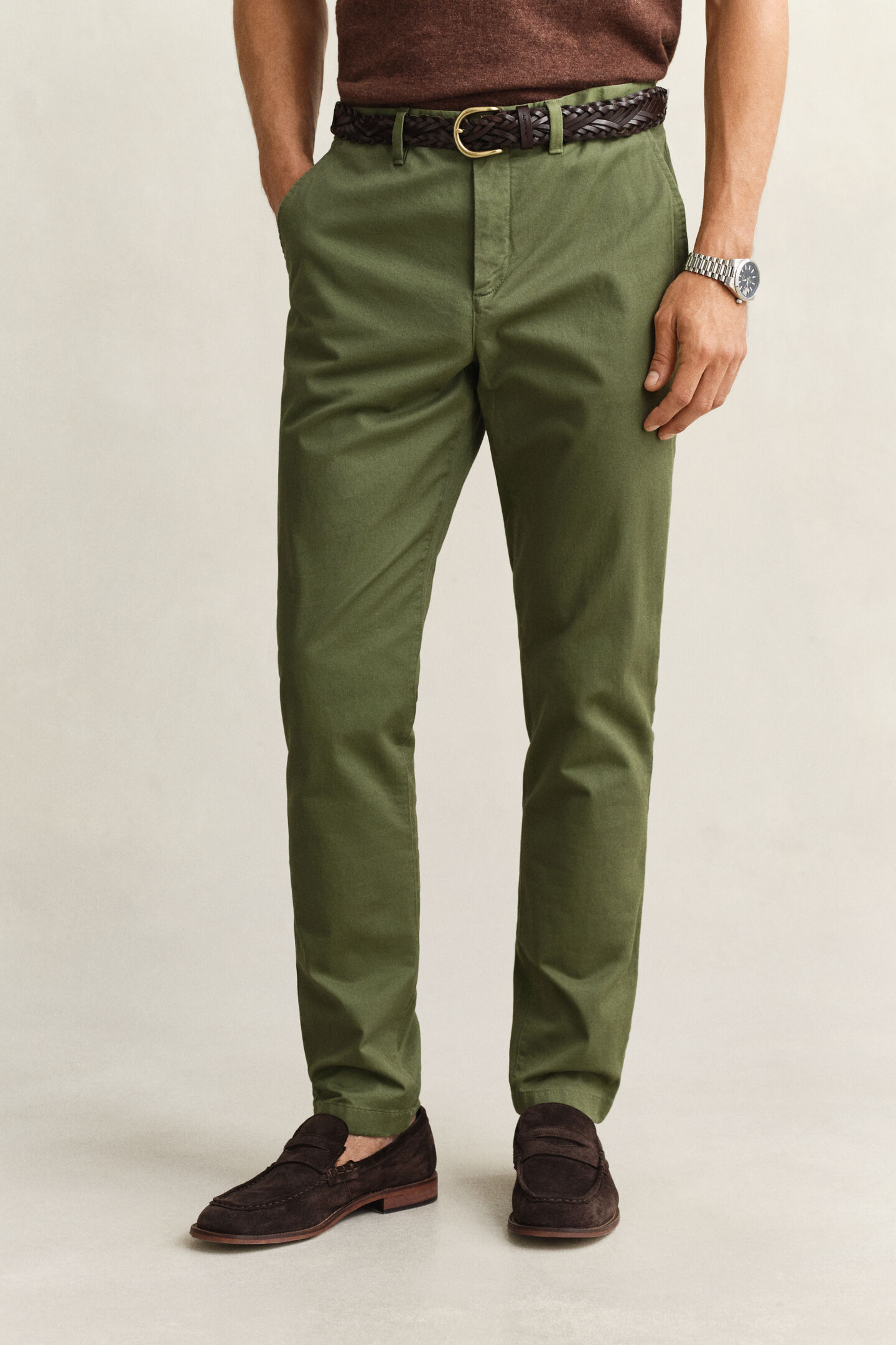 Slim Fit Classic Chinohose