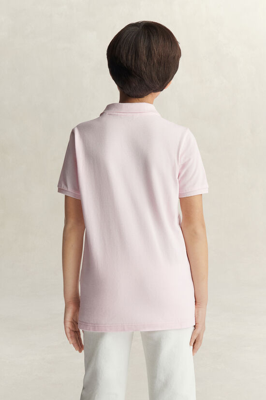 Teens Shield Piqu&eacute; Poloshirt