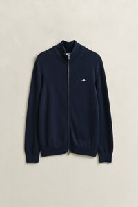 Casual Cotton Strickjacke mit Rei&szlig;verschluss