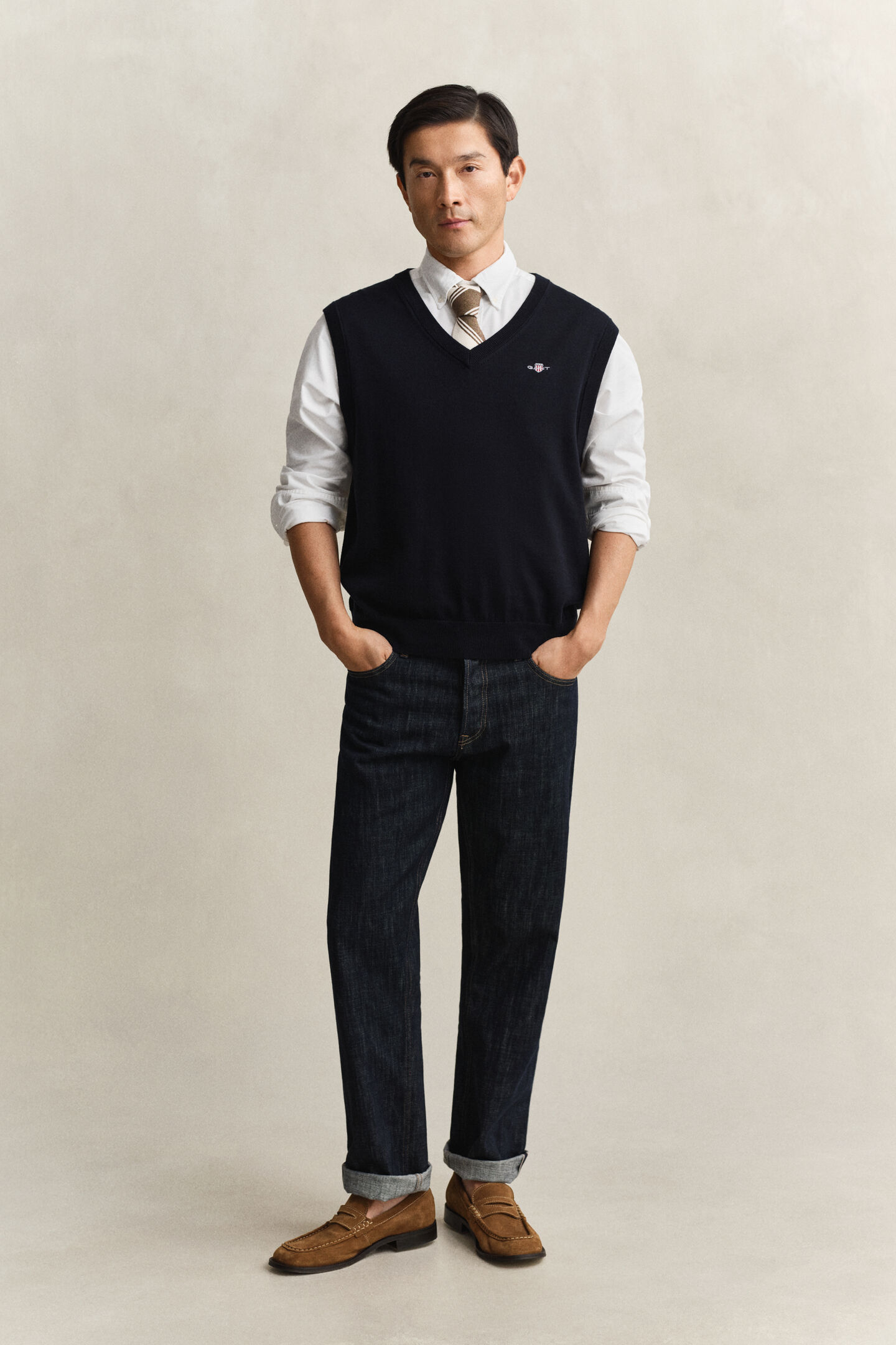 Slim Fit Classic Oxford-Hemd