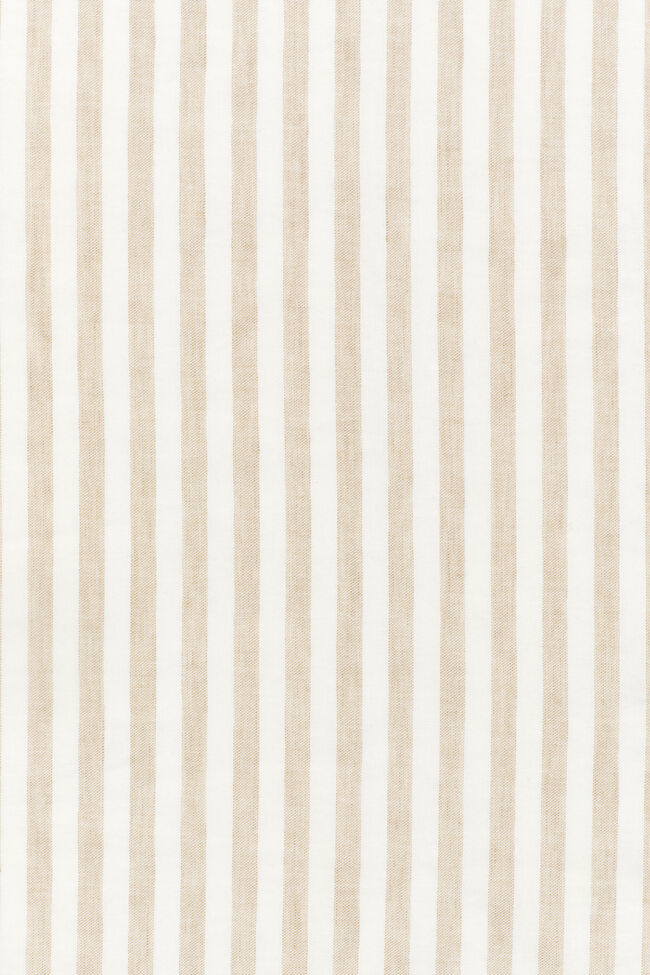Cotton Linen Striped Doppelbettbezug