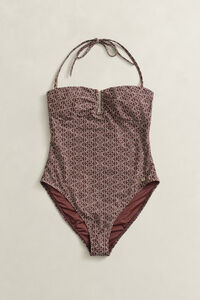 Gepolsterter Badeanzug mit Print