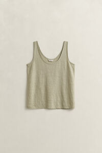 Tanktop aus Leinen