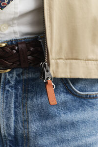 Windcheater Jacke aus Baumwolle