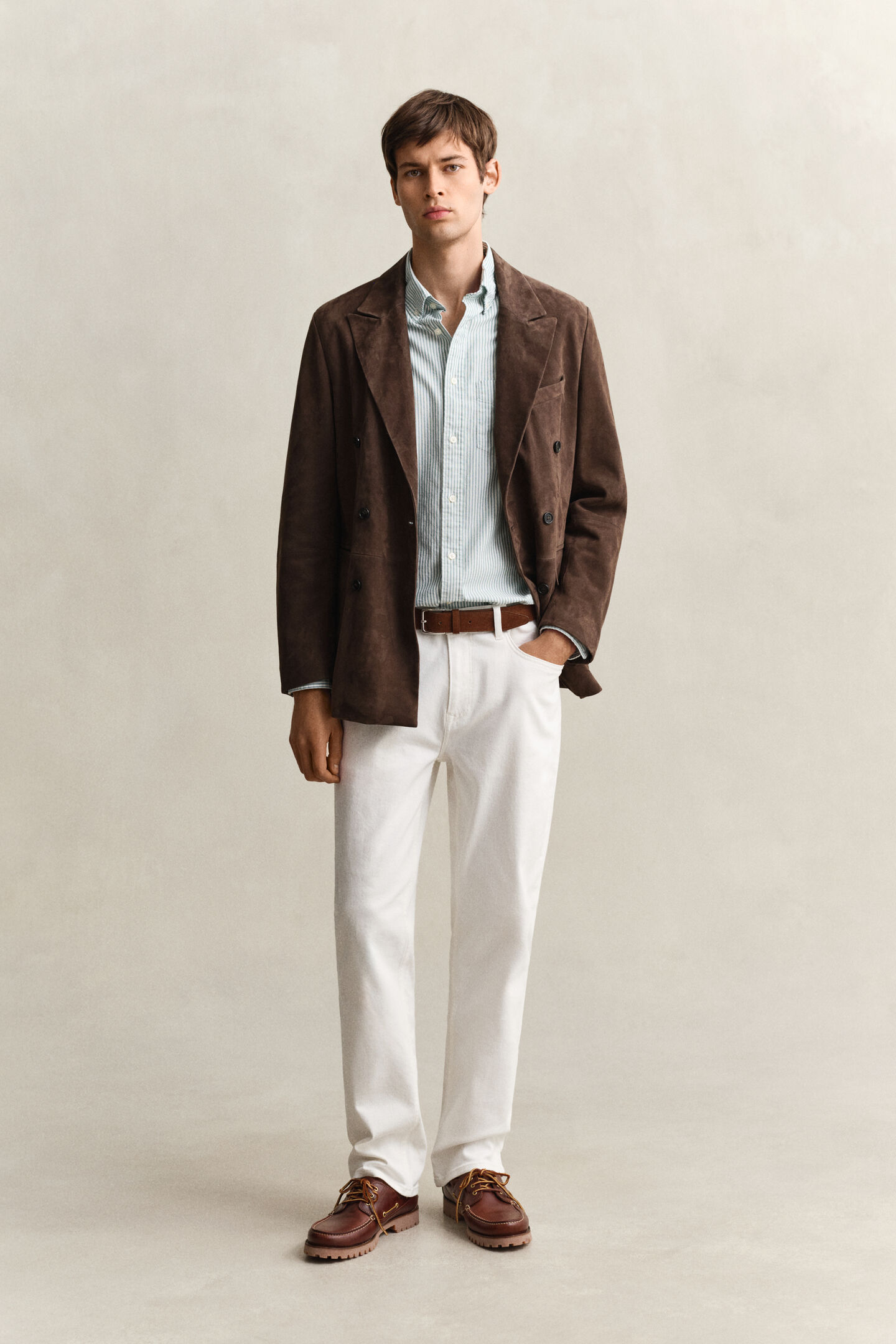 Banker Stripe Classic Oxford-Hemd