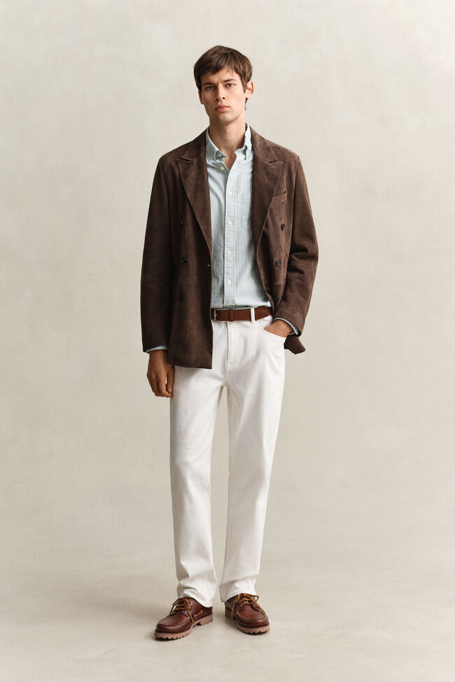 Banker Stripe Classic Oxford-Hemd