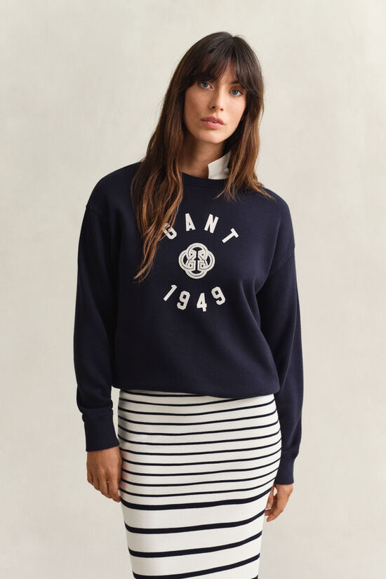 Graphic Rundhals-Sweatshirt