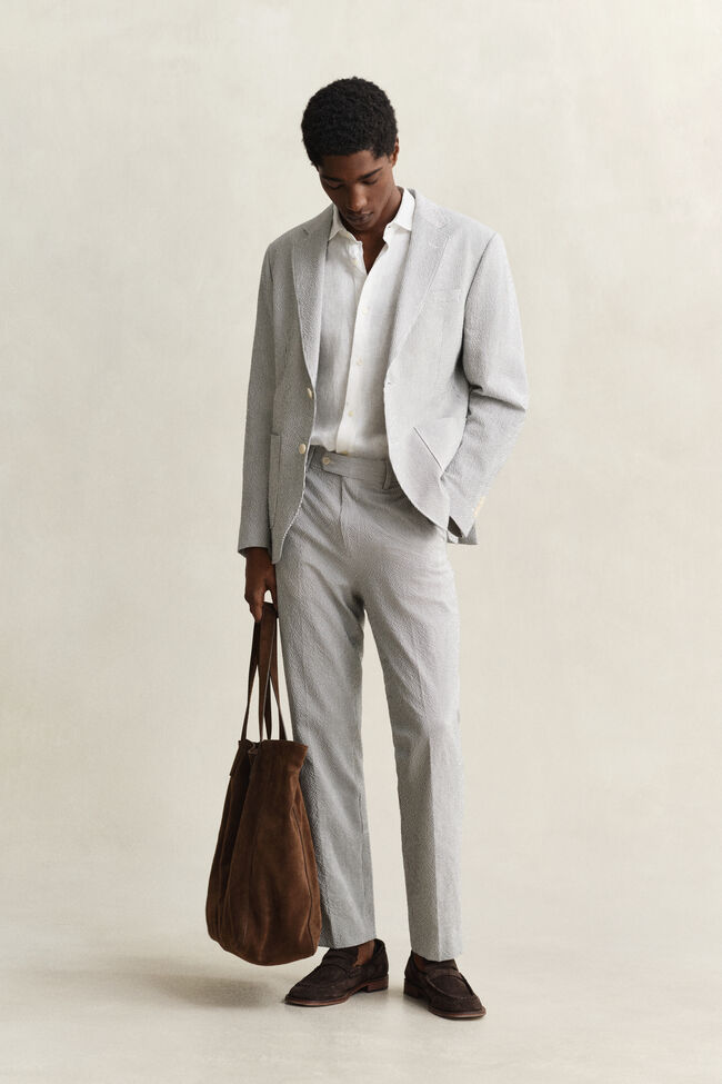 Seersucker Anzugsakko