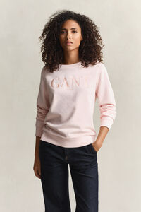 Tonal Graphic Rundhals-Sweatshirt