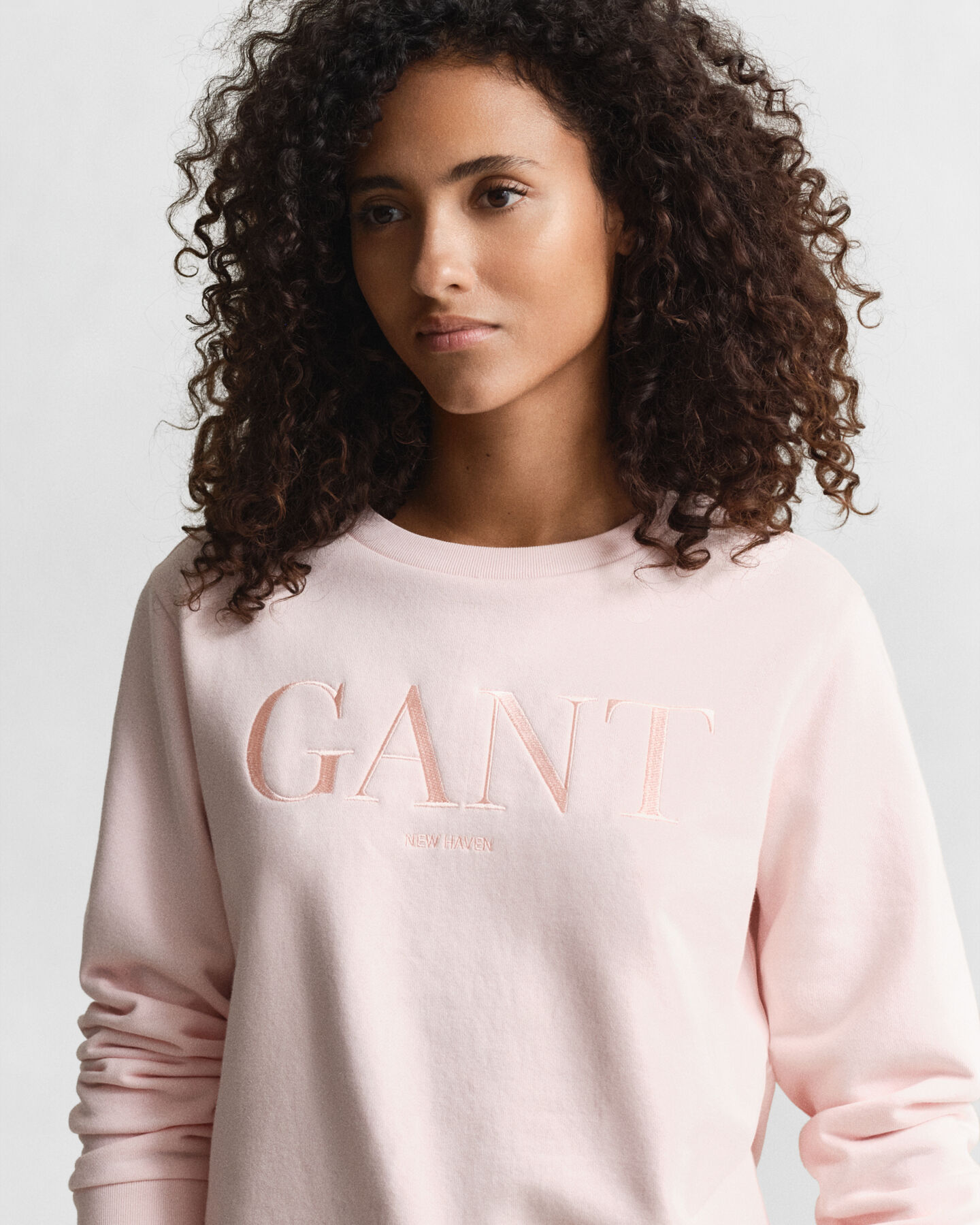Tonal Graphic Rundhals-Sweatshirt