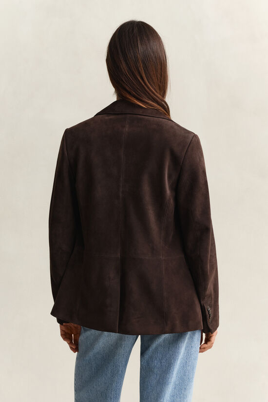 Club Blazer aus Veloursleder