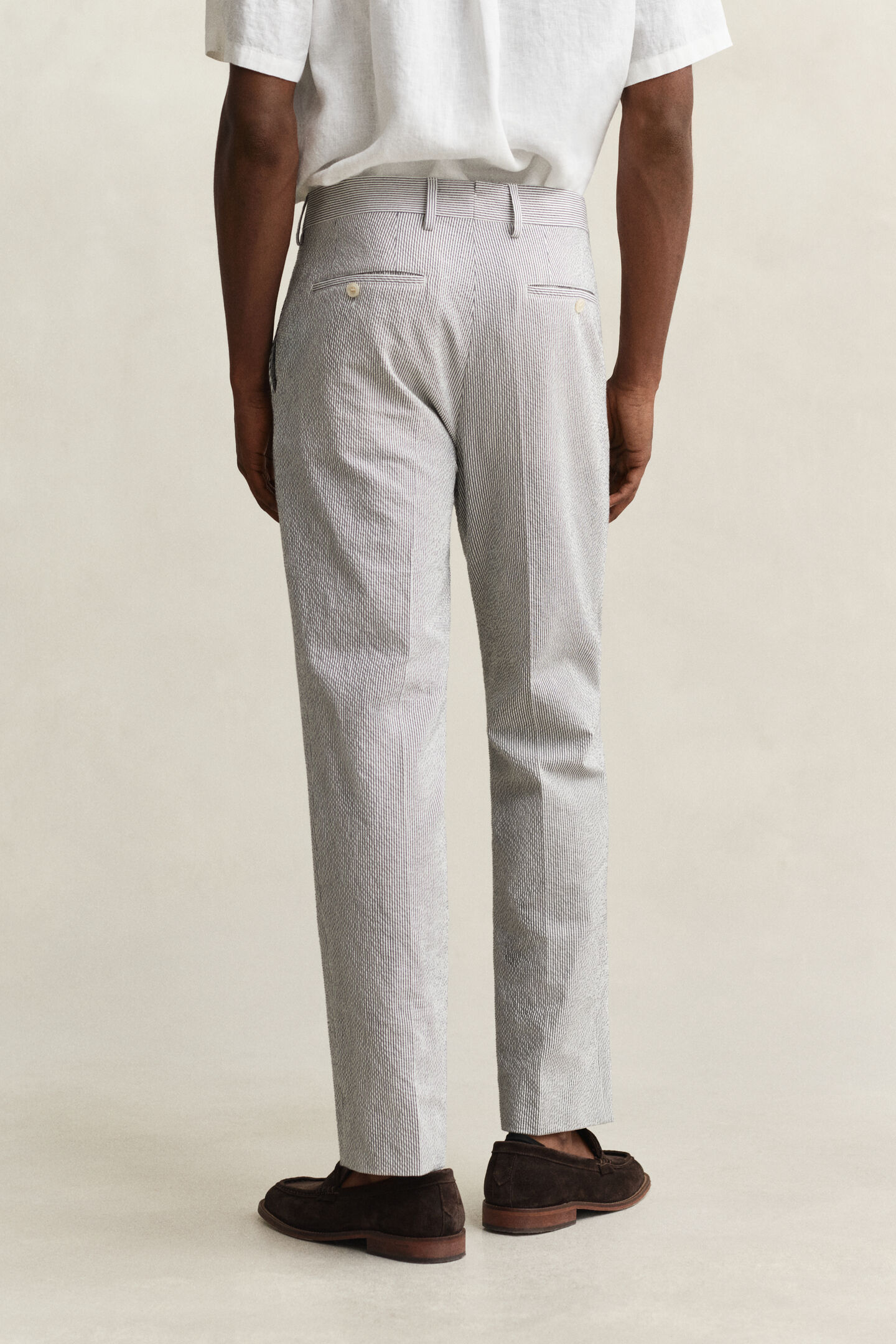 Seersucker Anzughose