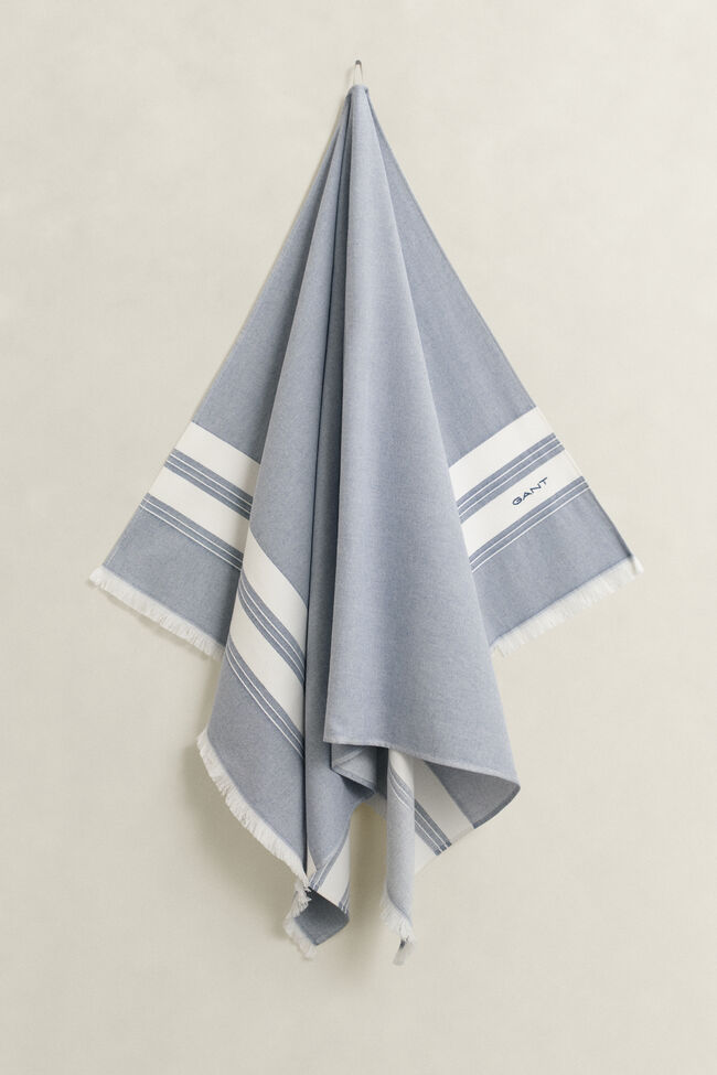 Gestreiftes Hammam Strandtuch