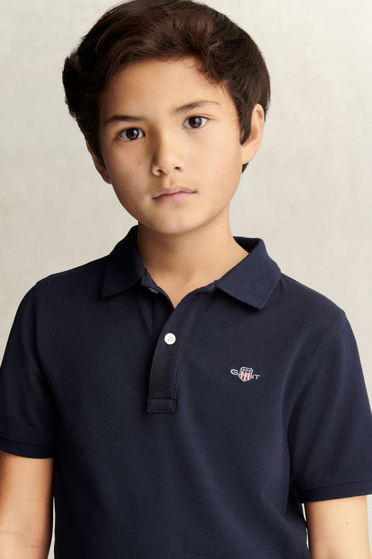 Teens Shield Piqu&eacute; Poloshirt