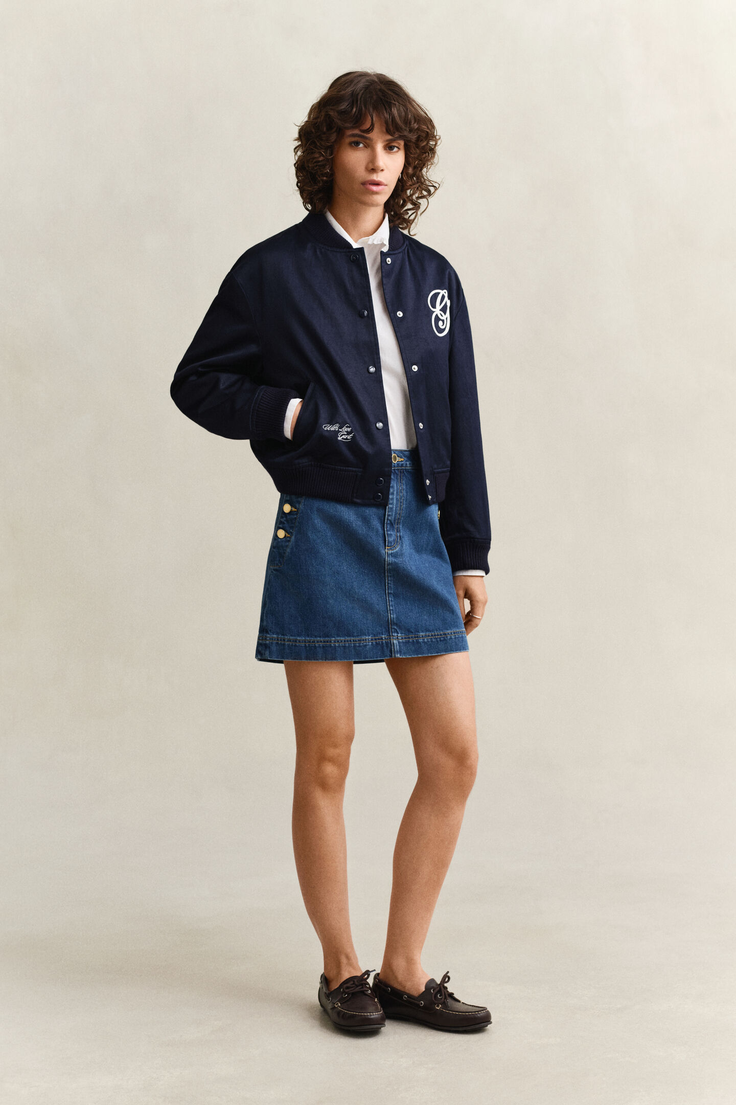 R&uuml;schenbluse aus Baumwolle