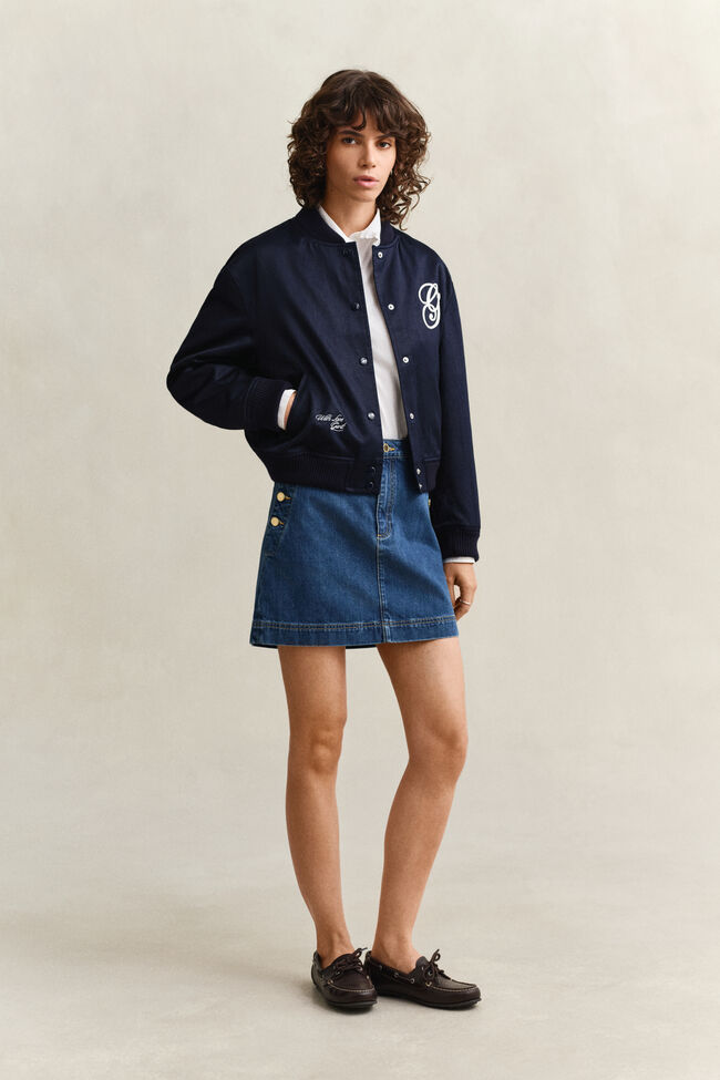 R&uuml;schenbluse aus Baumwolle