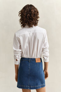 R&uuml;schenbluse aus Baumwolle