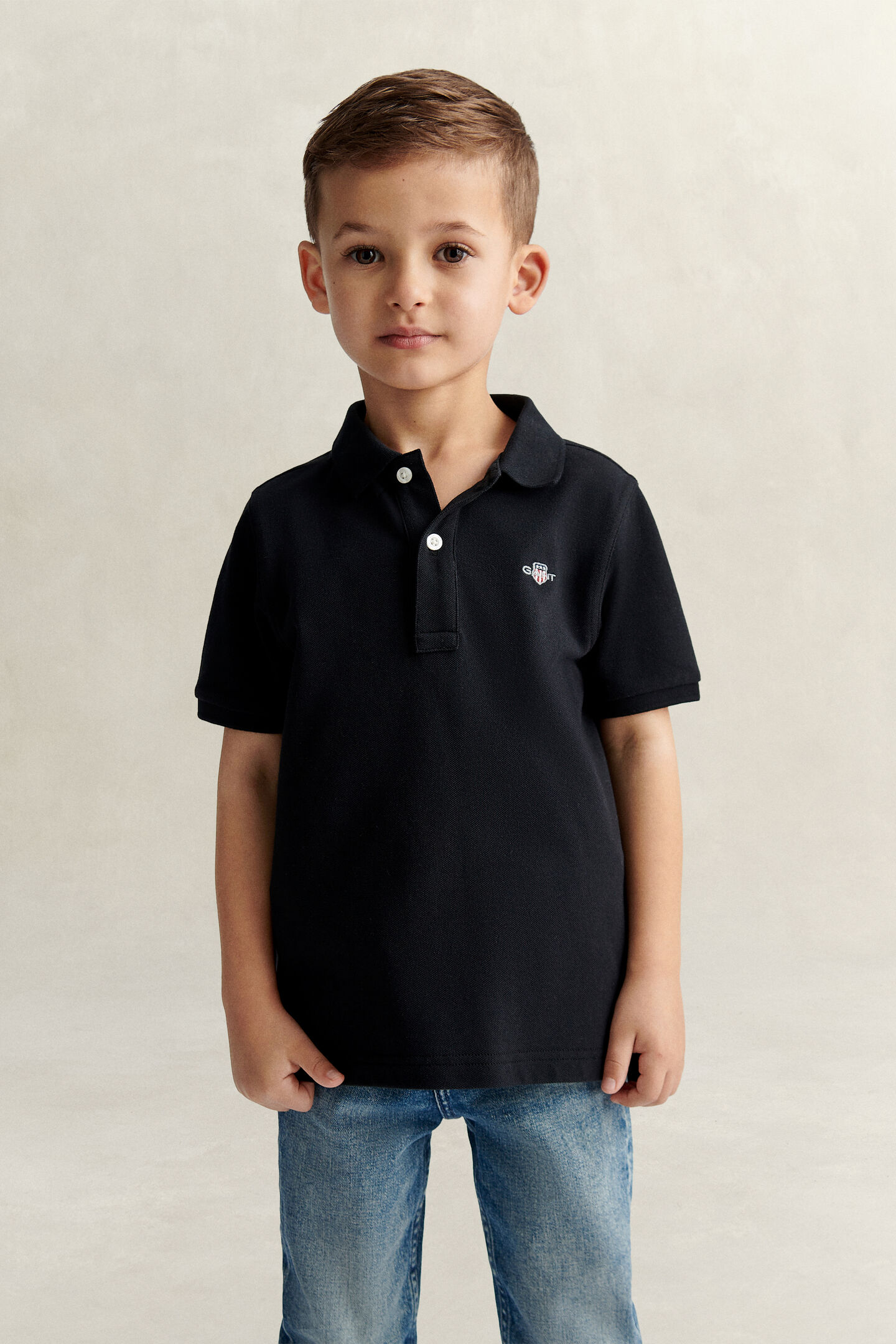 Kids Shield Piqu&eacute; Poloshirt