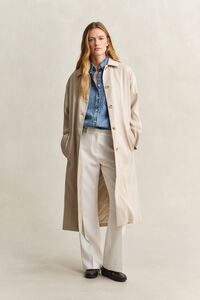 Jeansbluse mit Stickerei