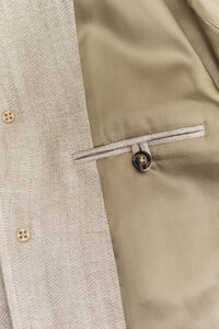 Jacke aus gewaschenem Leinen