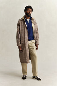 Shield Sweatshirt mit halblangem Rei&szlig;verschluss