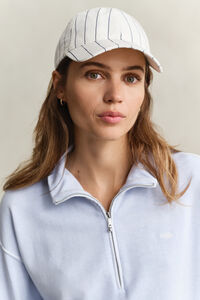 Gewaschenes Shield Sweatshirt mit Rei&szlig;verschlusskragen