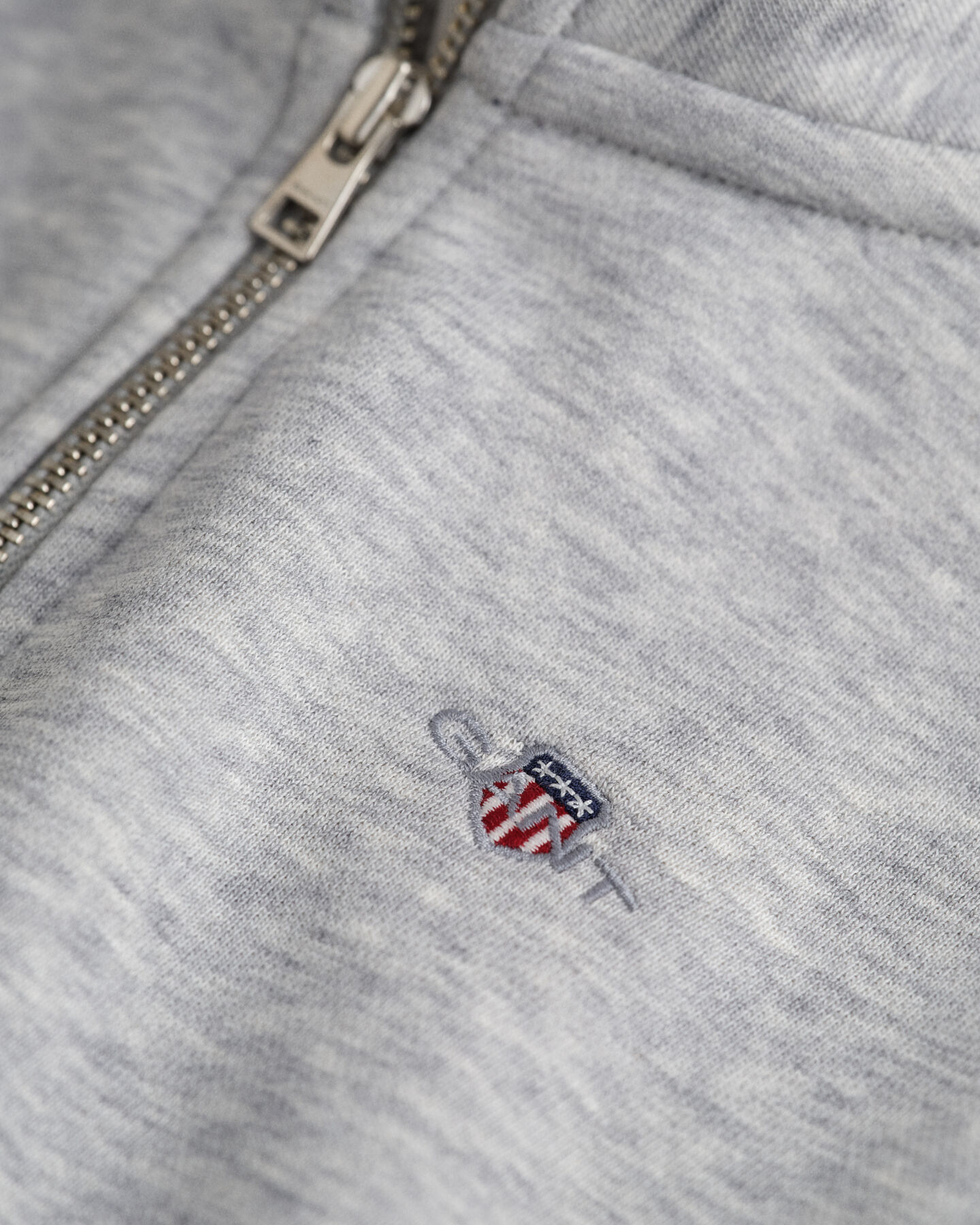 Kids Shield Sweatshirt mit Rei&szlig;verschlusskragen