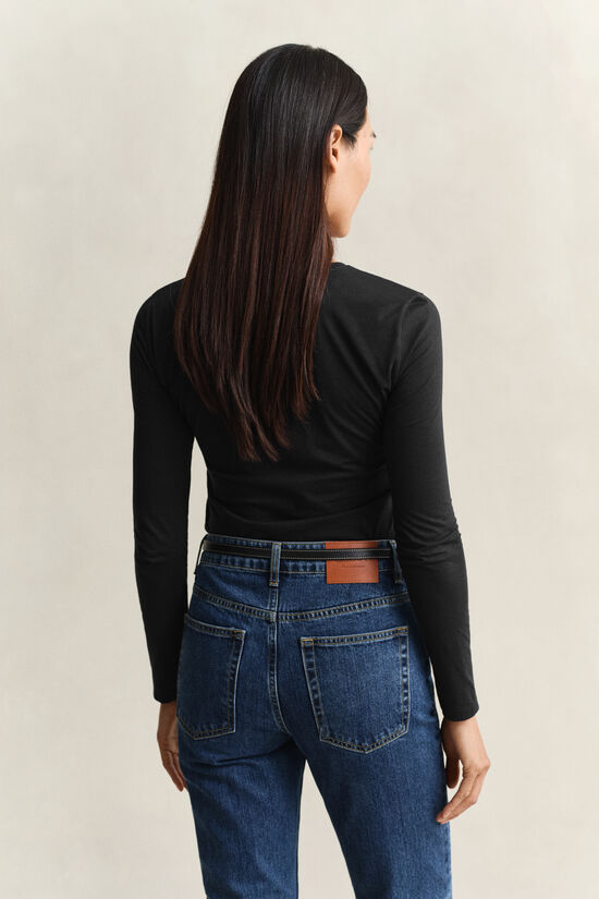 Langarm-Shirt aus Baumwolle