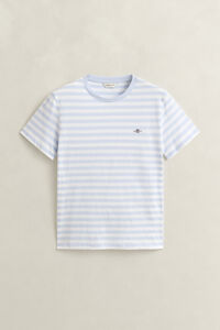 Shield T-Shirt mit Streifen