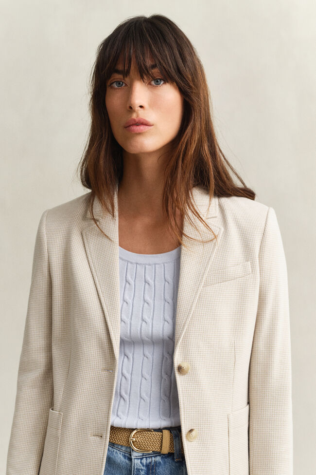 Piqu&eacute;-Blazer