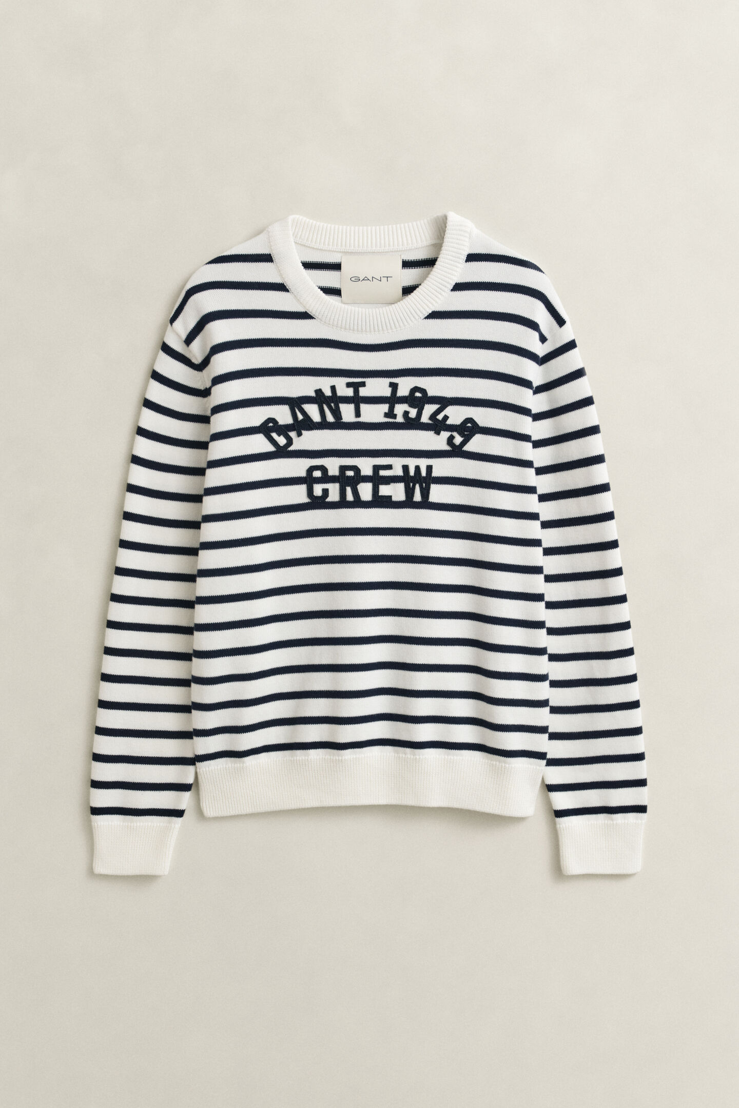 Breton Striped Pullover mit Grafik