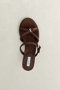 Talzy Sandale aus Veloursleder