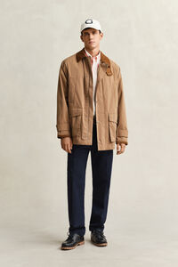 Regular Fit Chinohose aus Baumwolltwill