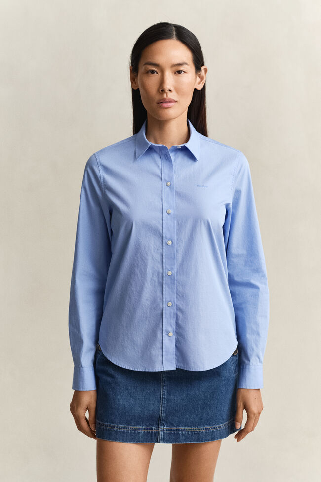 Regular Fit Classic Popeline Hemd