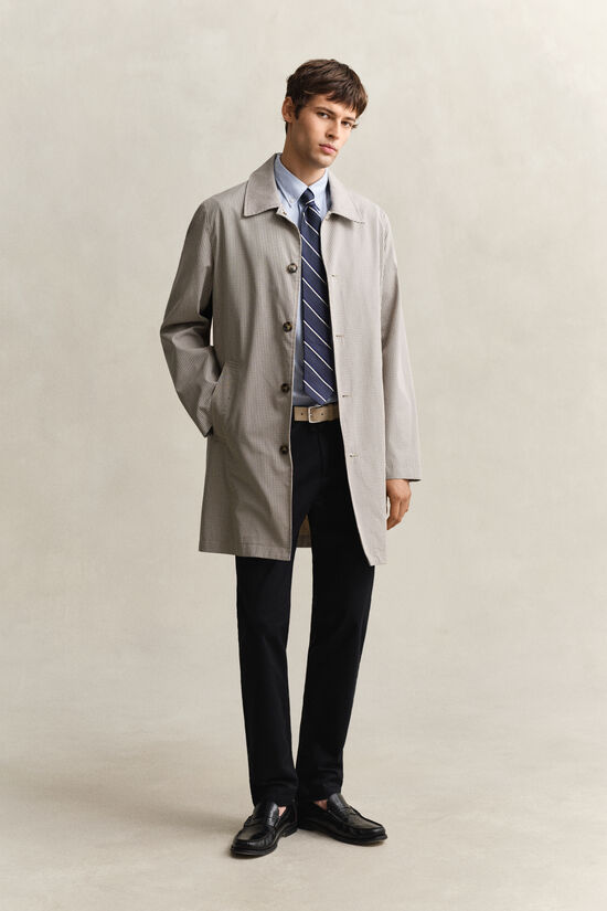 Kurzmantel aus Baumwollmischung