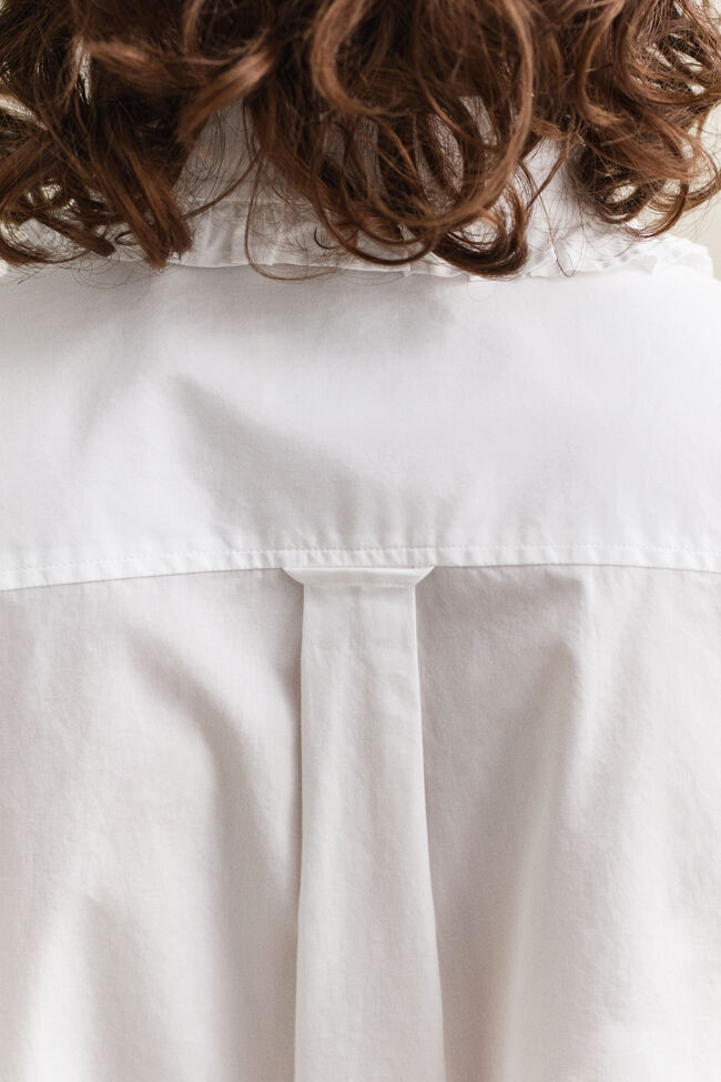 R&uuml;schenbluse aus Baumwolle