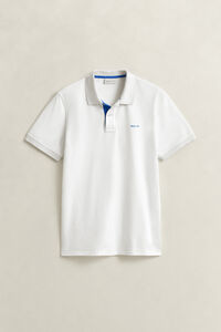 Kontrast Piqu&eacute; Poloshirt