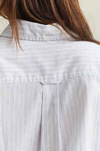 Luxury Oxford-Bluse mit Streifen