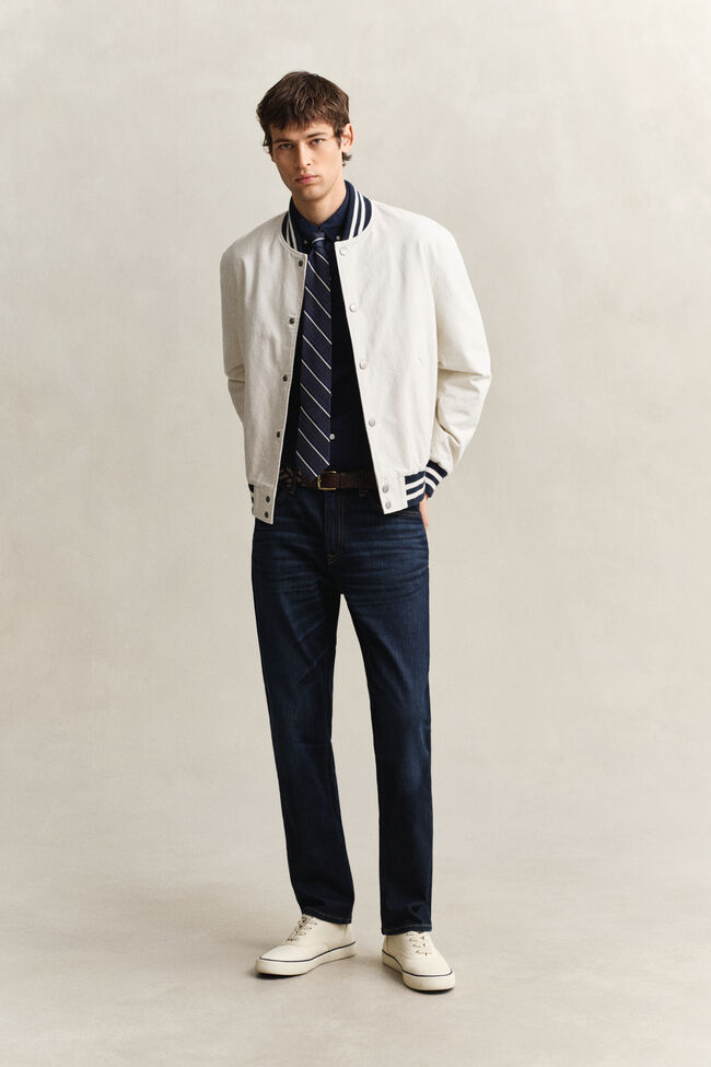 Slim Fit Classic Popeline Hemd