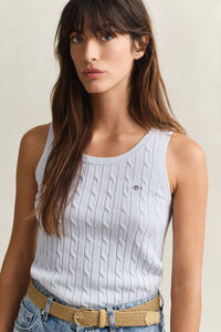 Zopfstrick Tanktop