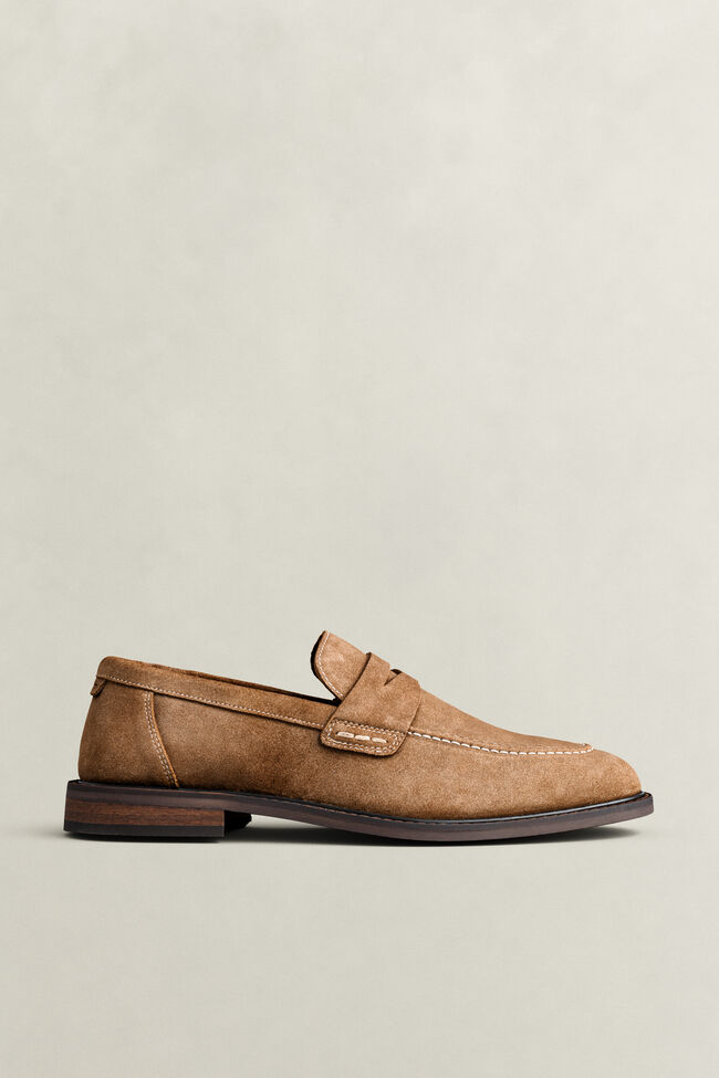 Lozham Loafer aus Veloursleder